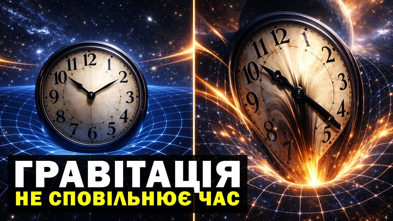 Чому твоя голова старіє швидше за ноги, а гравітація НЕ сповільнює час?