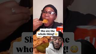 She Ate The Whole Thing 😳