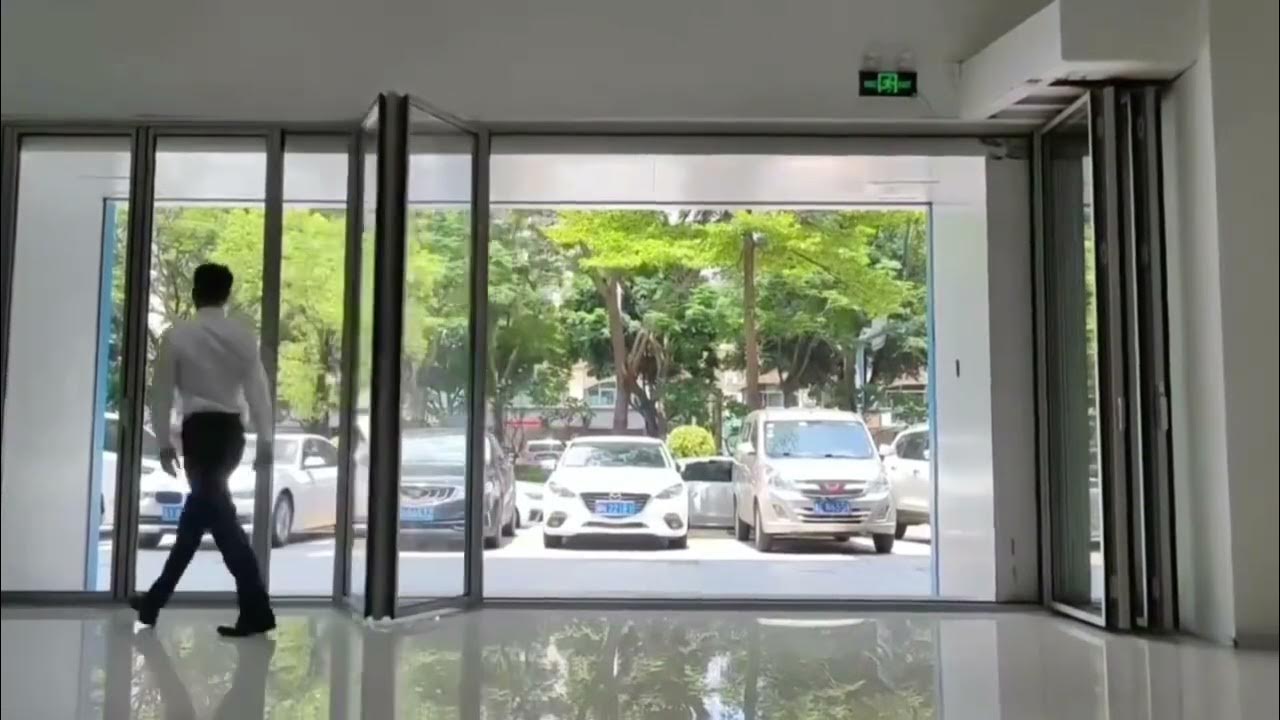 65 series bifold door YouTube