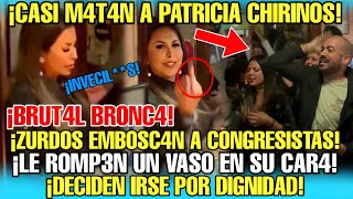 ¡BRONC4!  CONGRESISTAS SE ENFR3NTAN A IZQUIERDISTAS ROJOS EN UN B4R EN BARRANCO ¡SE DICEN DE TODO!