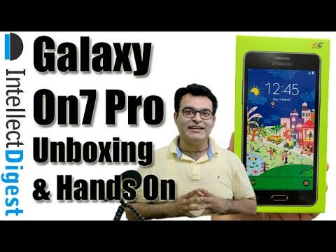 2016 Samsung Galaxy On7 Pro Unboxing And Hands On Review | Intellect Digest