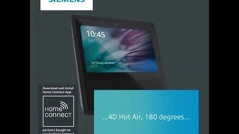 Siemens Home connect