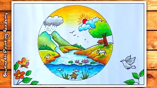 biodiversity drawing||poster painting of world biodiversity day