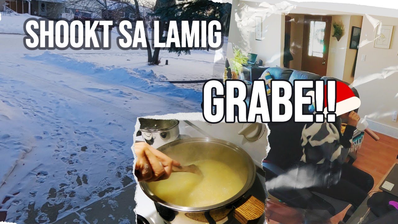 Ganito Ko Tinalo ang Lamig ng Canada | Winter Cooking + Kanta Vlog (Pinoy in Canada) ❄️🔥