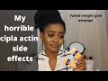 Horrible cipla actin experience  cipla actin side effects  failed weight gain