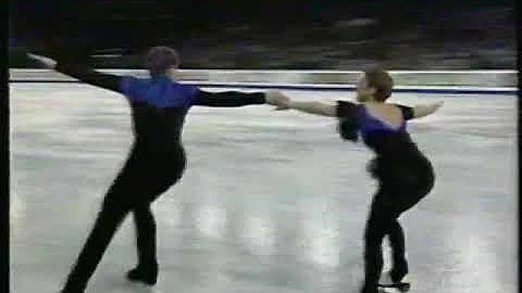 Alison Gaylor and David Pelletier - 1995 World Championships SP