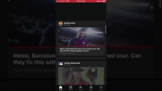 ESPN Mobile App Walkthrough screenshot 5