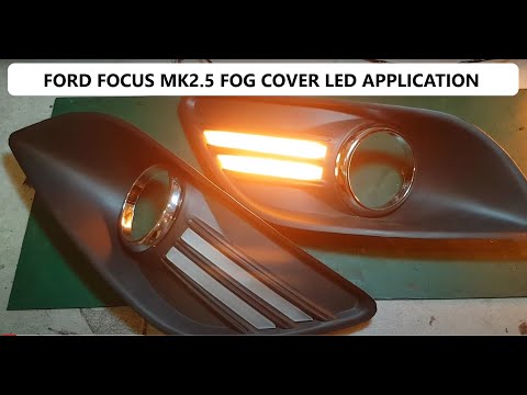 FORD FOCUS MK2.5 SİS KAPAĞI LED UYGULAMASI