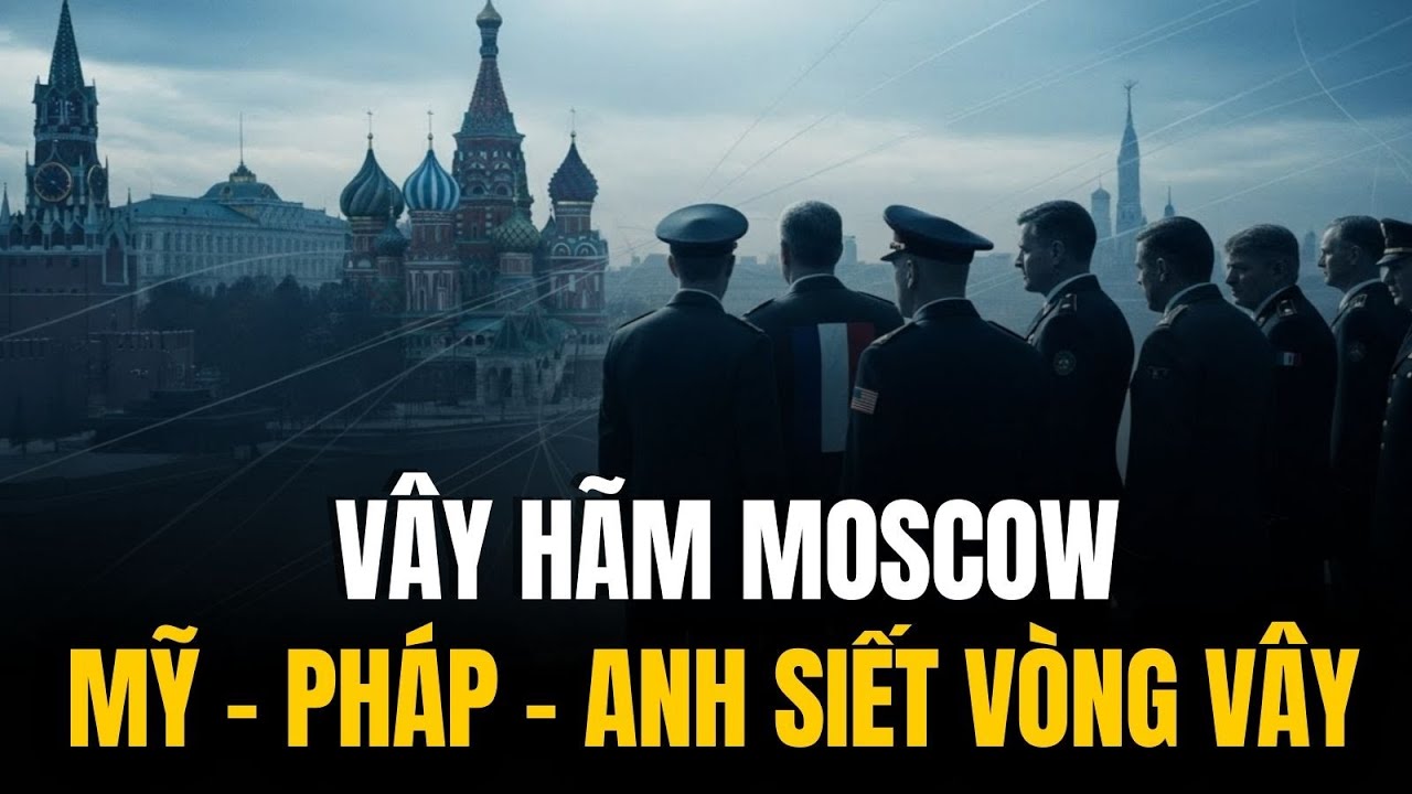 План США, Франции и Великобритании по «осаде» Москвы сужает круг и приводит к падению Путина.