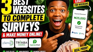 3 Survey Websites That Pay Nigerians in 2026 | Make Money Online