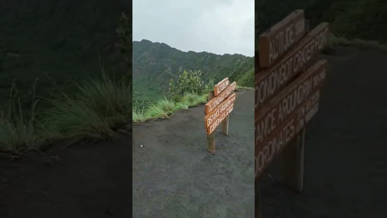 Mt. Longonot Crater Piont. Best places to visit in Kenya. Rift Valley Mountain - LONGONOT CRATER