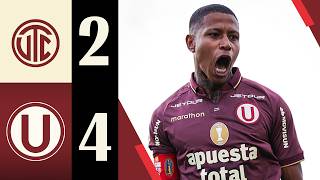 Universitario 4 - 2 UTC | Resumen, highlights y goles AL RAS DE CANCHA 🎥⚽