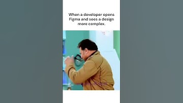 When developers see a complex design in Figma #funnydesigner #developer #funnymeme #memesdaily