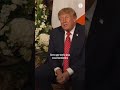 Trump dice que querría ver la reunificación de Irlanda y que ocurrirá "tarde o temprano"