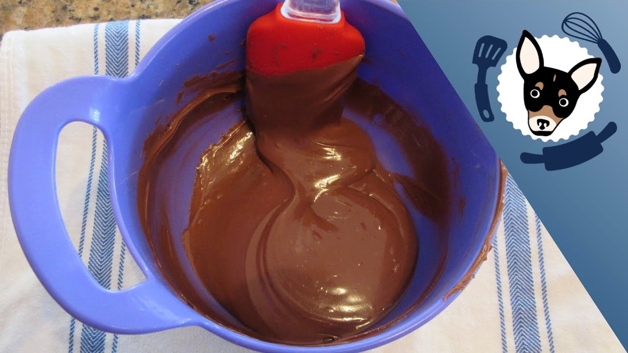 Temper Chocolate in a Microwave - YouTube