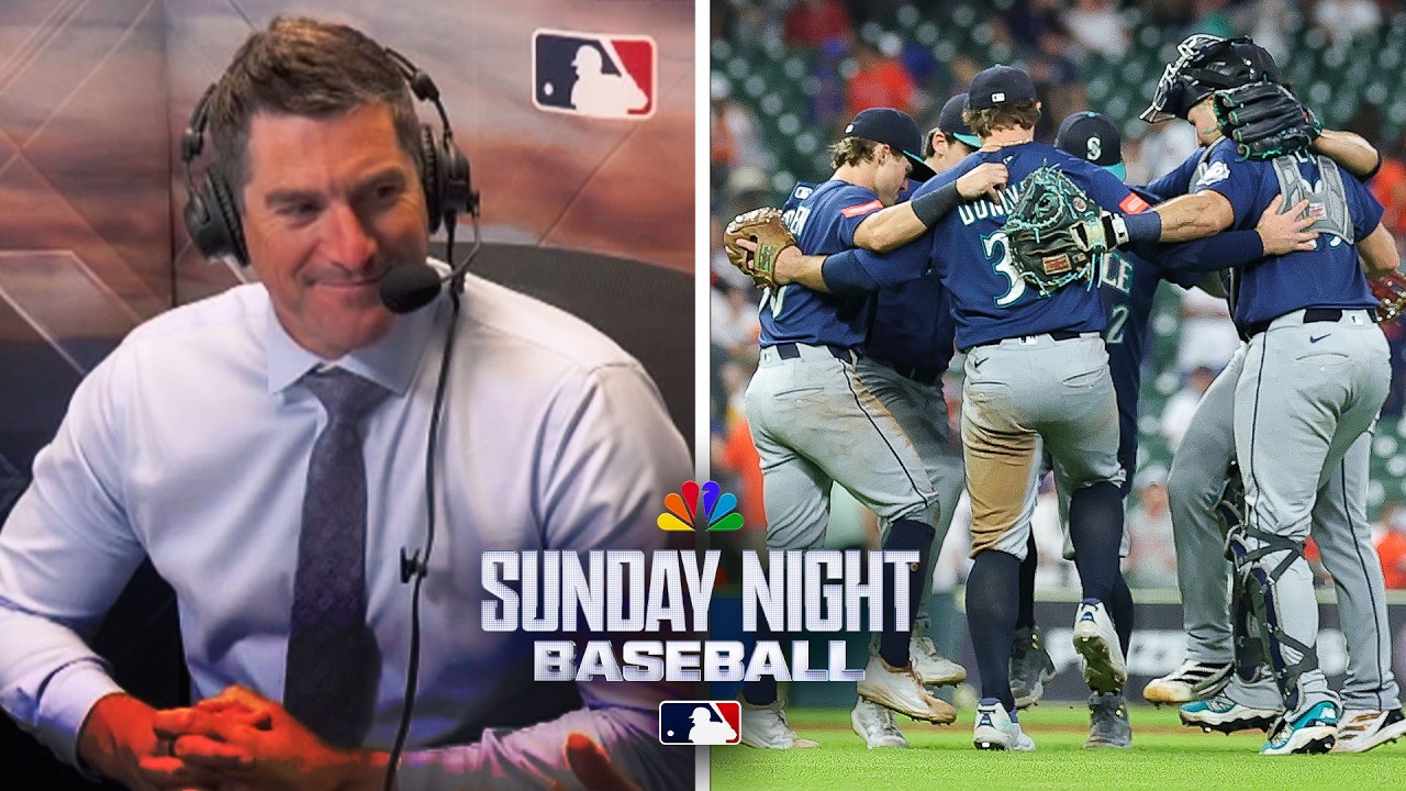Mariners saw things 'come together' in series against Astros | Sunday Night Baseball | MLB on NBC