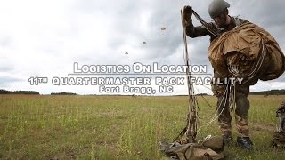 Logistics On Location: 11th Quartermaster Pack Facility Fort Bragg, NC (open-captioned)