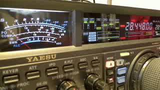 PD2WS in Qso with LU5FC video recording