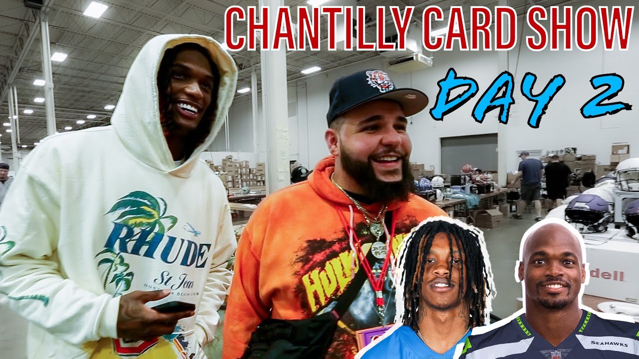 BACK ROOM ACTION & DEALS AT THE CHANTILLY CARD SHOW! DAY 2 VLOG YouTube