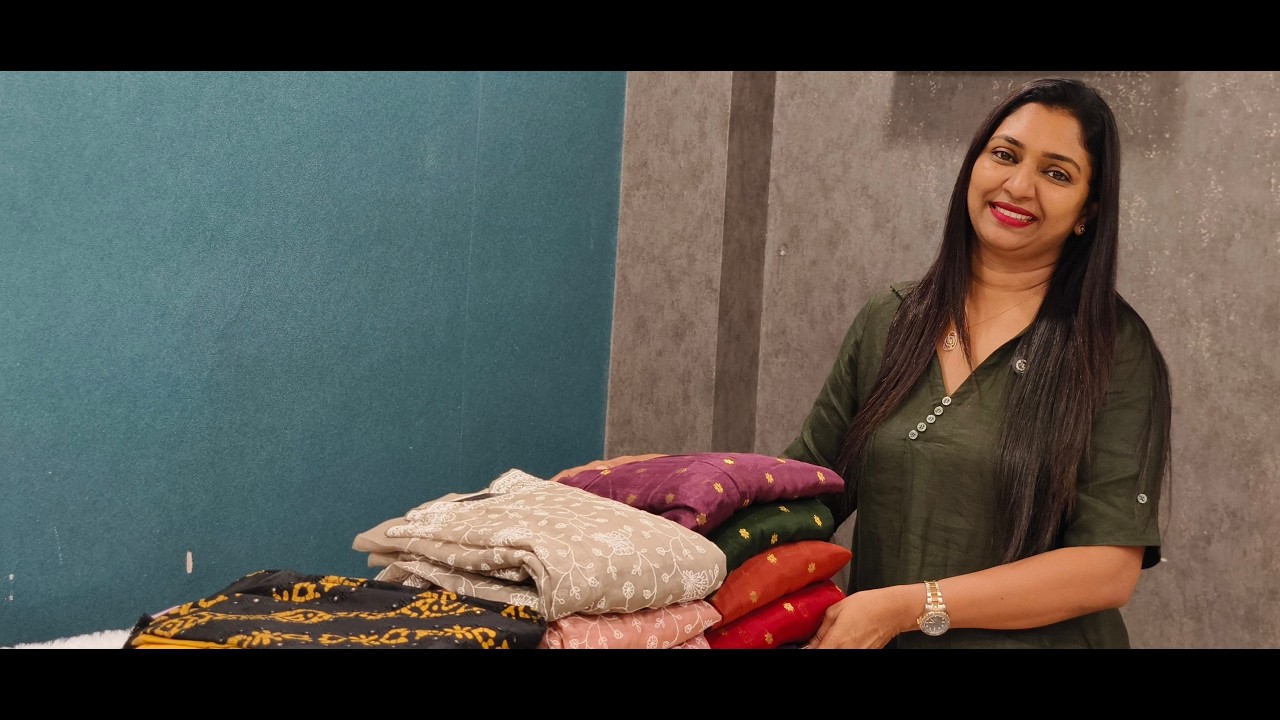 From daily wear to festive flair—crispy georgette & cotton suits you’ll love  || 𝐆𝐋𝐈𝐓𝐙𝐈𝐍𝐃𝐈𝐀 FASHIONS