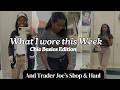 Simple, Timeless Outfits I Wore This Week + Trader Joe's Haul