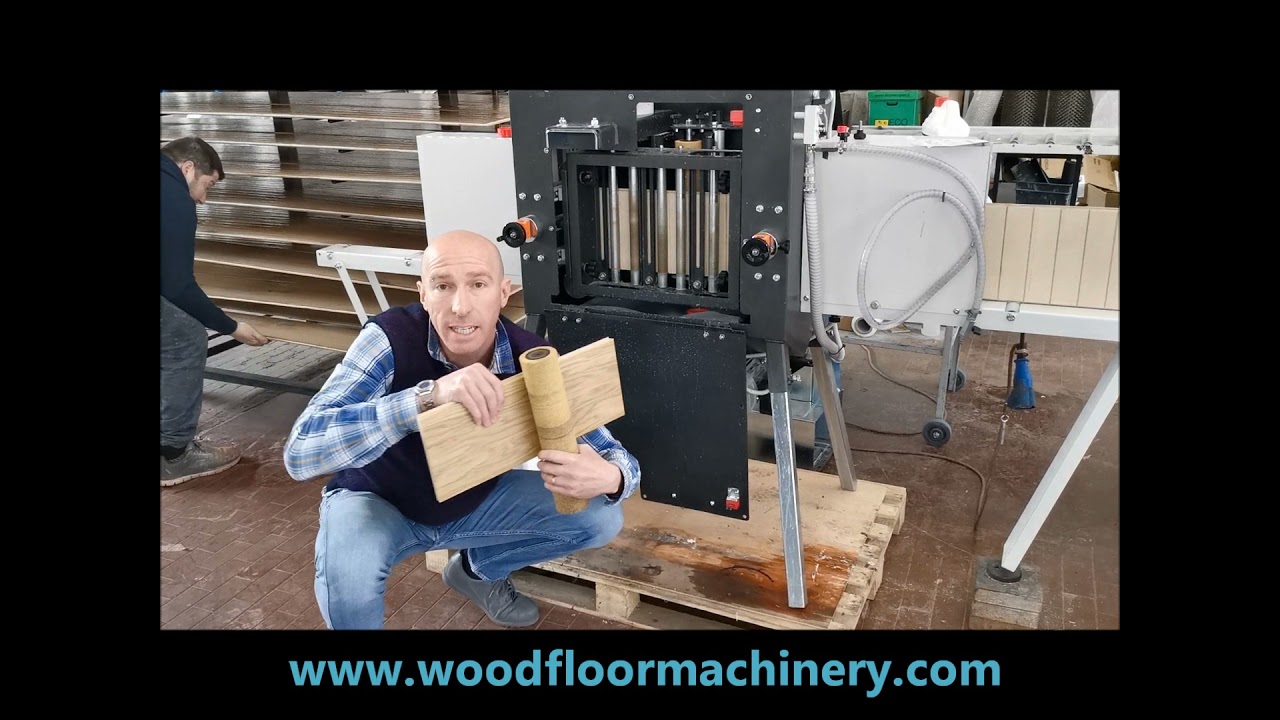 why vertical finishing system on Minitunnel Paoloni oak wood floor coating painting and oiler machin