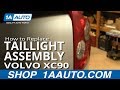 How To Replace Taillight Assembly 03-12 Volvo XC90