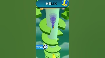 Helix Hero jump 💪 gameplay|#shortsfeed #games #helixjump