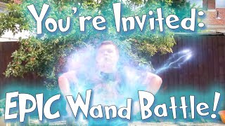 You're invited to an epic wand battle!