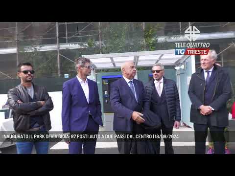 INAUGURATO IL PARK DI VIA GIOIA: 97 POSTI AUTO A DUE PASSI DAL CENTRO | 18/09/2024