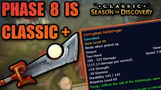 Phase 8 PTR Datamines are in and OH MY GOD.... (MAJOR SPOILERS!) - Season of Discovery