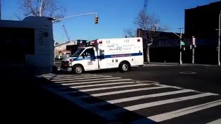 NSLIJ AKA North Well Health EMS Responding In El Barrio, East Harlem