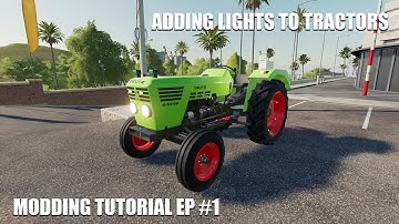 400 Subscriber Special | Modding Video EP #1 | Adding lights to tractors