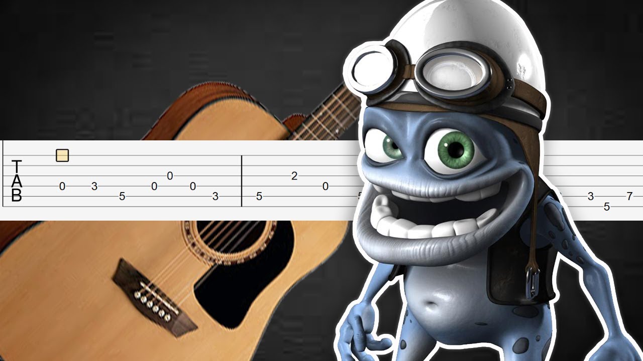 Crazy Frog / Axel / Guitarra Tutorial TABS YouTube