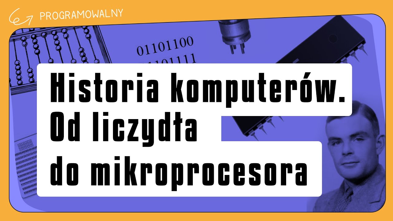 Historia komputerów. Od liczydła do mikroprocesora.