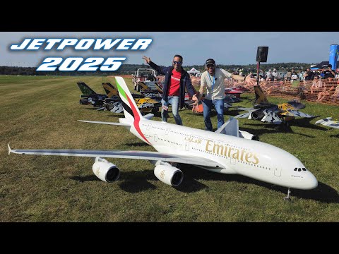 Flying The Airbus A380 For The First Time At Jetpower Germany 2025