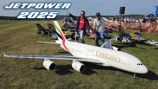 Flying the Airbus A380 for the first time at JetPower Germany 2025