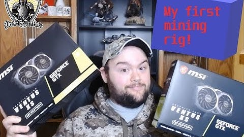 I built my first GPU mining rig!