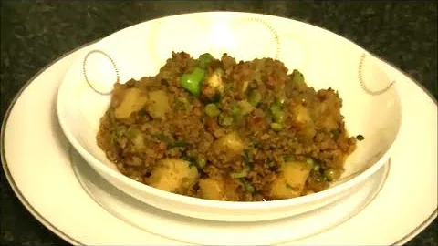 ALOO KEEMA MUTTER *COOK WITH FAIZA*