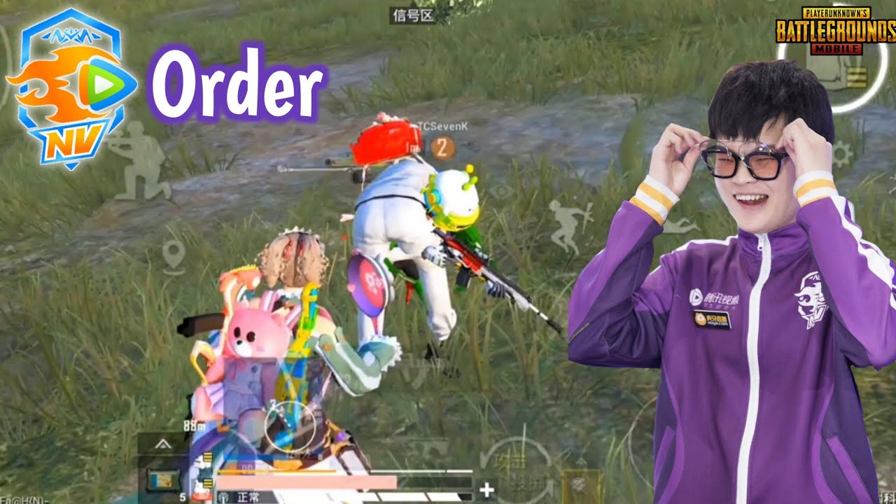 NV Order beats up enemy A**😂 • NV Order ft TC SevenK • Duo Vs Squad PubgM