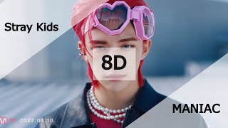 Stray Kids - MANIAC (8D + Lyrics | Use Headphones 🎧) (스트레이 키즈) Resimi