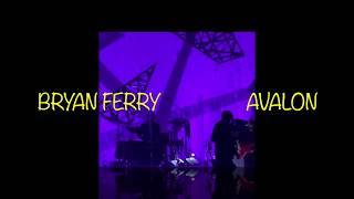 BRYAN FERRY - AVALON MANCHESTER PALACE THREATRE 2020