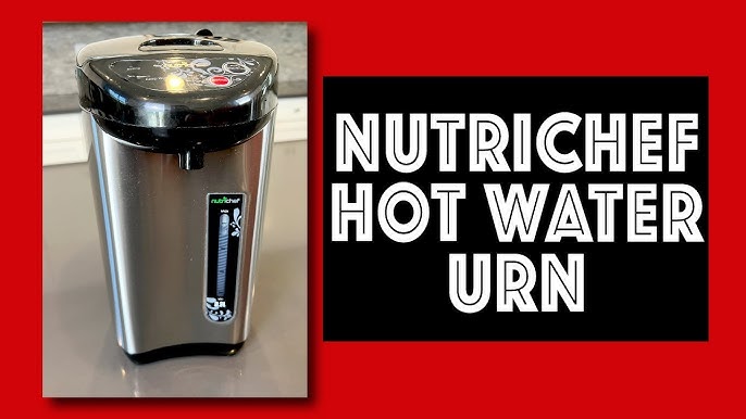 Chefman Electric Hot Water Pot Urn w/ Manual Dispense Buttons