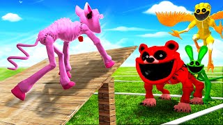 Who has the Longest Jump in SMILING CRITTERS GIANT FORM?! (Dogday, Catnap, Miss Delight) screenshot 2