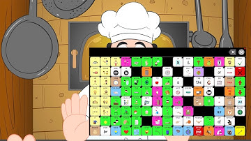 PAT-A-CAKE Nursery Rhyme on AAC app Speak for Yourself