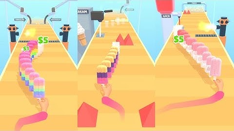 Popsicle Stack - All Levels Gameplay Walkthrough Part 1 Lvl 1-13 iOS, Android