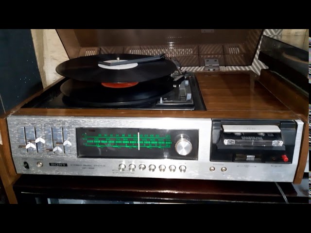 Vintage Sony HP 169s sterios music 