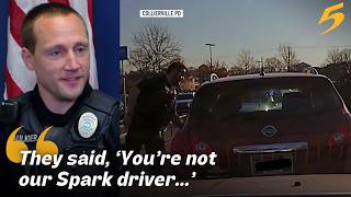 CPD officer delivers groceries after driver arrested, accused of using stolen car