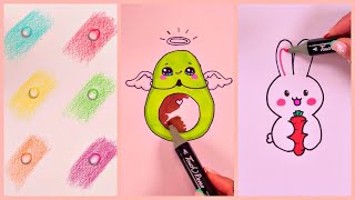 10 Работающих Трюков Рисования Красками и Карандашом Легко - Милые Идеи Рисования