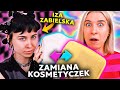 ♦ ONA CHCE MNIE ZABIĆ! 😱 ZAMIANA KOSMETYCZEK Z IZĄ ZABIELSKĄ z Tiktoka ♦ Agnieszka Grzelak Beauty image